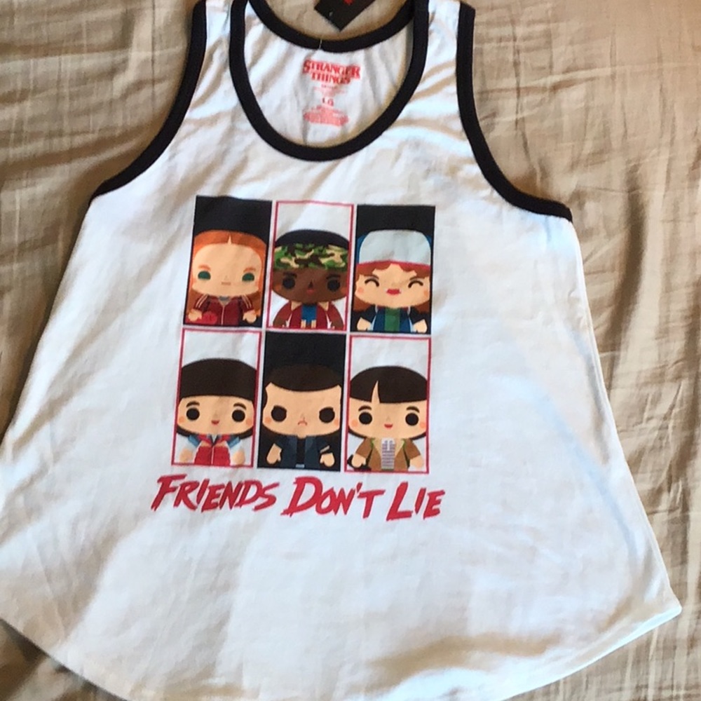STRANGER THINGS Tee/Tank FUNKO POP Hot Topic